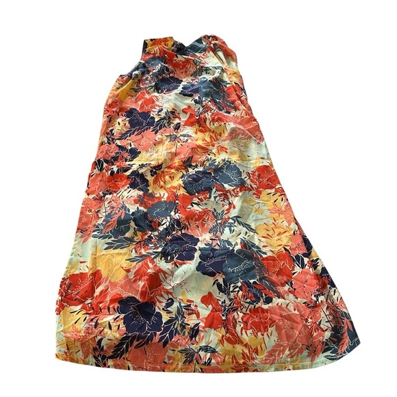 Lularoe women's medium Joy Long Vest Floral, NWT - Picture 2 of 5